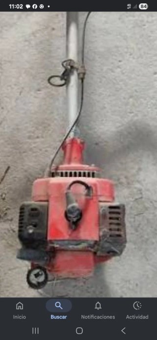 Desbrozadora para piezas