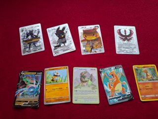 Lote Cartas Pokémon V, EX, VMAX