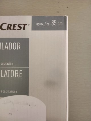 Ventilador Torre SilverCrest 35cm 30W Oscilante