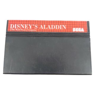 Disney Aladdin Sega Master System Caja y Manual