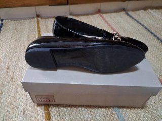Mocasines charol mujer