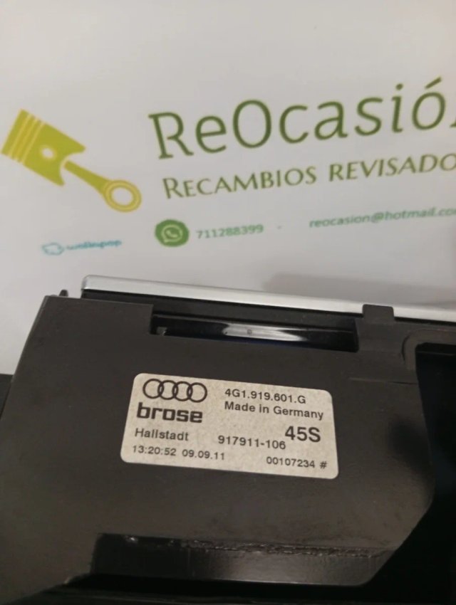PANTALLA MMI AUDI A6 S6 A7 S7 4G1919601G