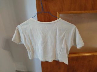 Camiseta Sisley niña T7-8 estampada