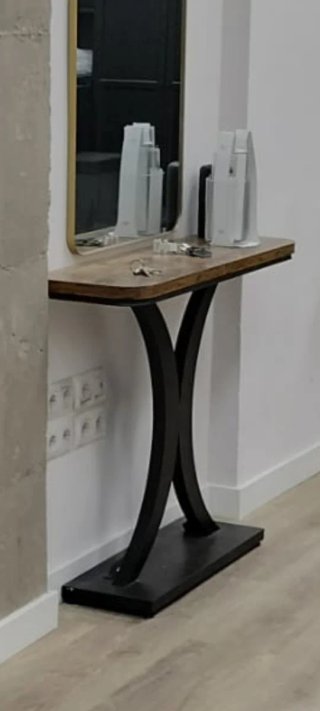 Consola de entrada madera.