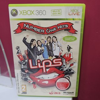 Videojuego Xbox 360 Lips Number One Hits