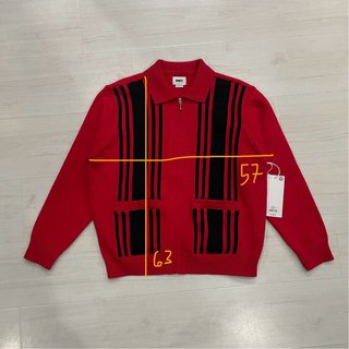 Sudadera Obey cremallera rayas S