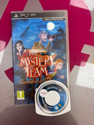Videojuego PSP The Mystery Team Cazadores De Pistas