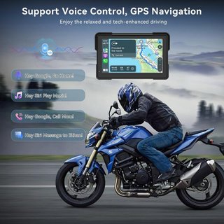Pantalla Carplay Moto 7 IPX67