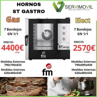 HORNOS STR ELECTRICO Y GAS FM