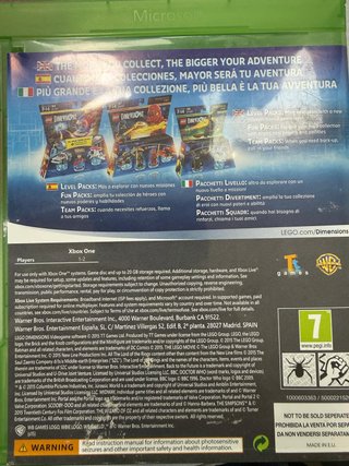 Videojuego Xbox One Dimensions