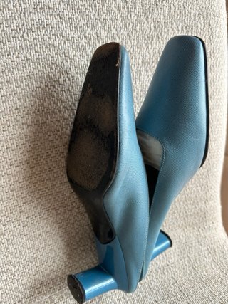 Zapatos Acosta destalonados azul monísimo