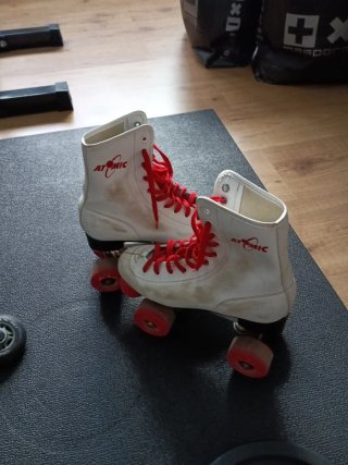 Patines de 4 ruedas blancos