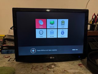 Monitor LG 22 pollici nero