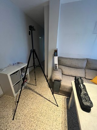 Trípode Fotográfico Negro