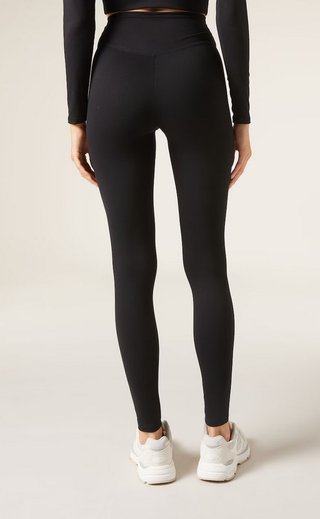 Leggings Calzedonia T.S Negro Extra Fuertes