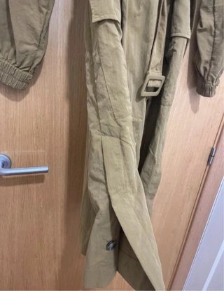 Parka Zara verde caqui Talla XS
