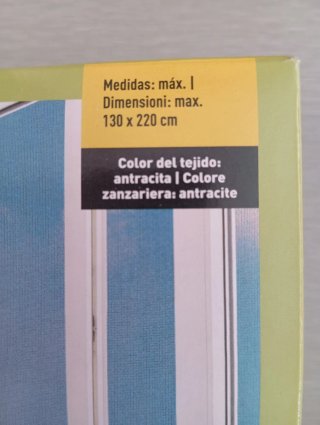 Mosquitera Livarno Home hasta suelo puerta