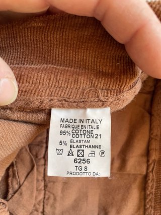 Pantaloni flare in velluto a coste taglia 42