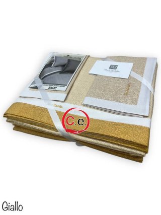 Completo letto fantasia grigio/verde