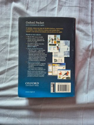 Diccionario Oxford Pocket para estudiantes ingles