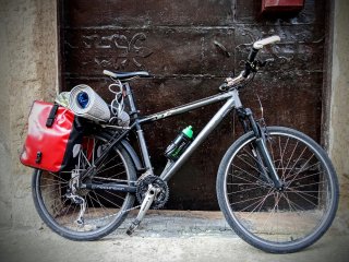 Bicicleta cicloturismo Rockrider