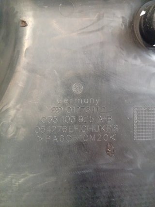 Tapa motor VW 1.9 TDI