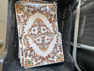 Azulejos decorativos estilo barroco - 1€