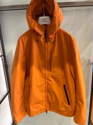 Giacca a vento Woolrich arancione