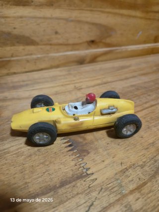 Coche de Carreras Vintage Amarillo