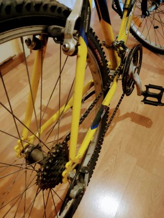 Bicicleta Orbea Montaña Amarilla