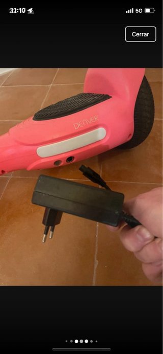 Patinete Eléctrico Denver Fucsia