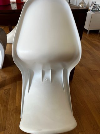 6 Sillas Panton Blancas