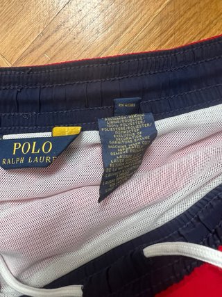Bañador Ralph Lauren Rojo