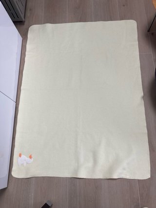 Manta polar infantil con patito