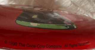 Señal Chapa Coca-Cola Vintage Años 90