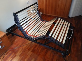 Cama articulada eléctrica + colchón 105x190