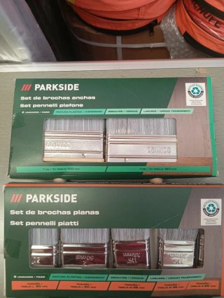 Set de 10 brochas Parkside profesional