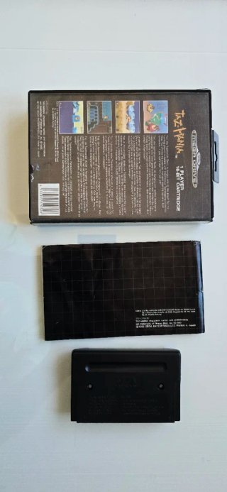 Taz-Mania Sega Mega Drive Cartucho y Manual