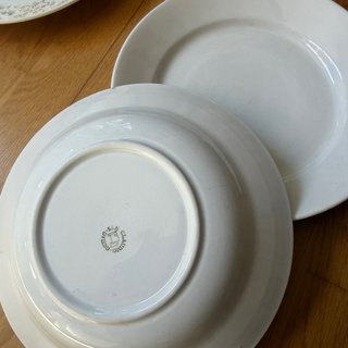 Plato 2 San Claudio/3Royal China floral oro