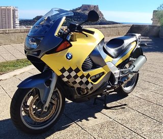Moto BMW K1200RS Color Amarillo/Gris como nueva