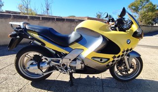 Moto BMW K1200RS Color Amarillo/Gris como nueva