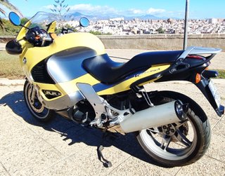 Moto BMW K1200RS Color Amarillo/Gris como nueva