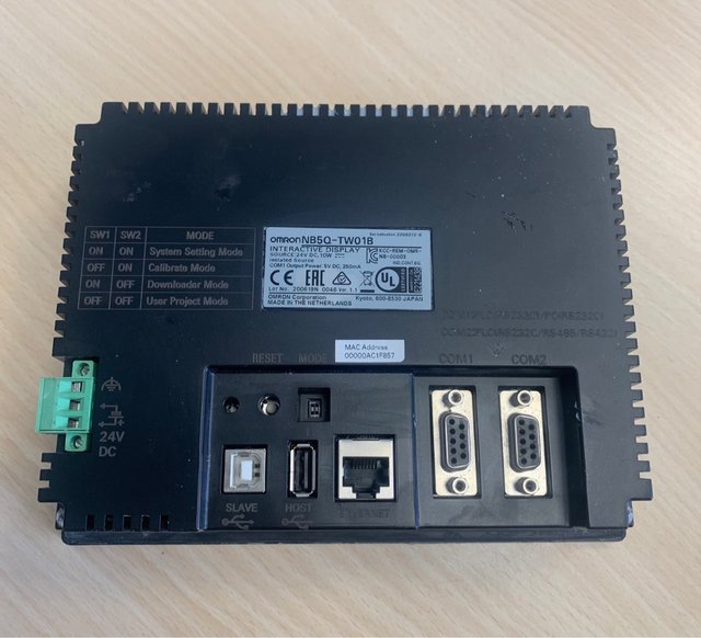 Omron NB5Q-TW01B HMI Panel
