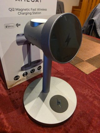 AMEGAT Qi2 Cargador Inalámbrico Magnético 3 en 1