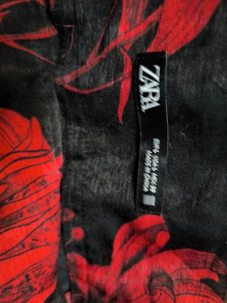 Falda estampada mujer