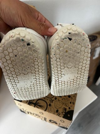 Zapatos Feroz paterna arcoiris  Blancos talla 32