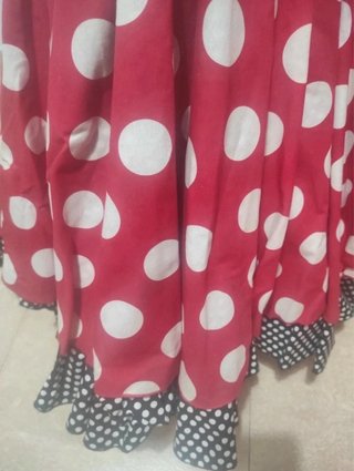 Traje Flamenca Lunares Talla M/38