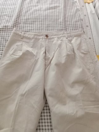 Pantalón chino caballero beige
