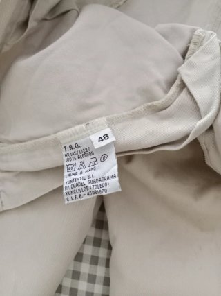 Pantalón chino caballero beige