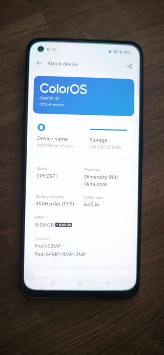 Oppo Find X5 Lite Blu